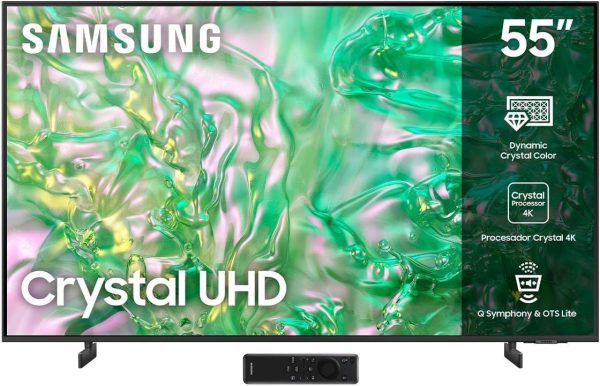 Pantalla Samsung 55 pulgadas 4K Crystal UHD Smart TV